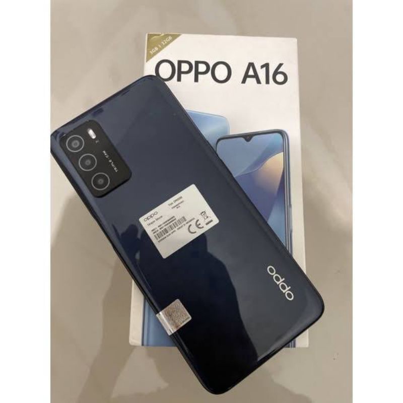 HP OPPO A16 RAM 8/64 GB CAMERA AL 50MP, BATRAI 5000 MAH GARANSI RESMI 1 TAHUN MUMPUNG LAGI PROMO 11%