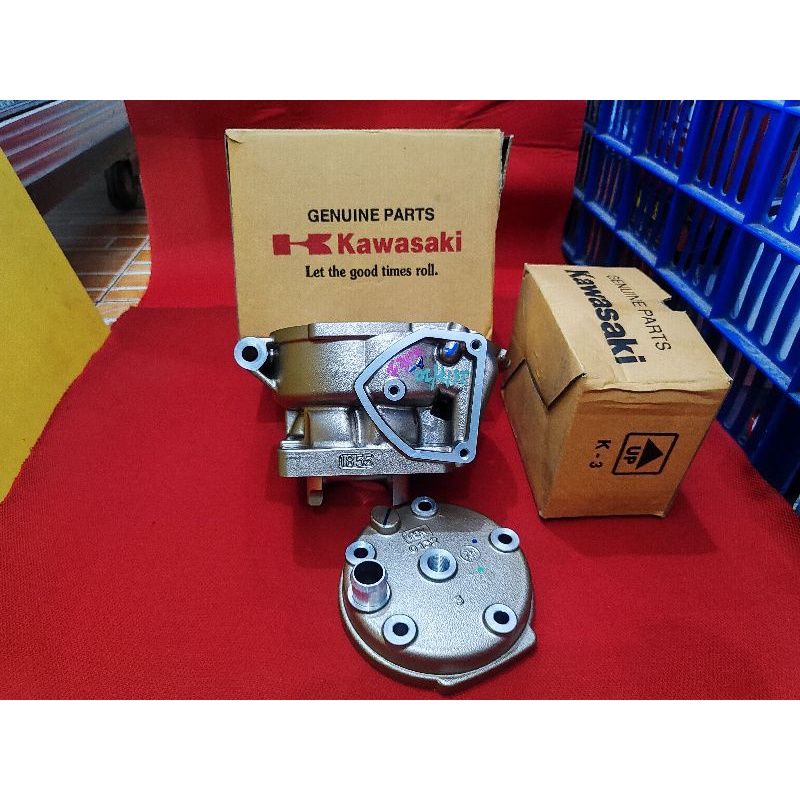 BLOK SEHER PISTON CYLINDER PDK BW GOLD SET HEAD HED PDK GOLD NINJA R NINJA SS NINJA RR ORIGINAL KAWA