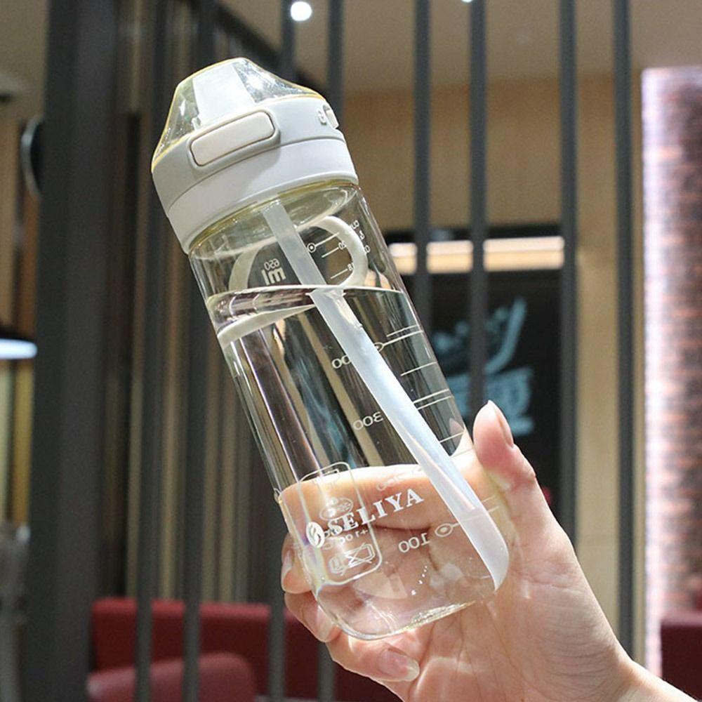 Solighter 500/650ML Botol Air Travel Luar Ruangan Dengan Sedotan Sports Water Cup