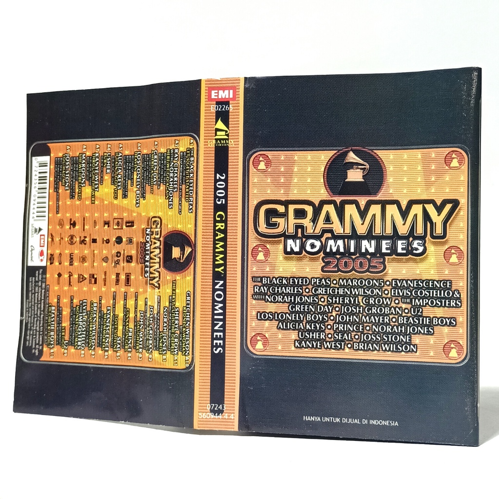 kaset tape Various Grammy Nominees 2005 new open sealed