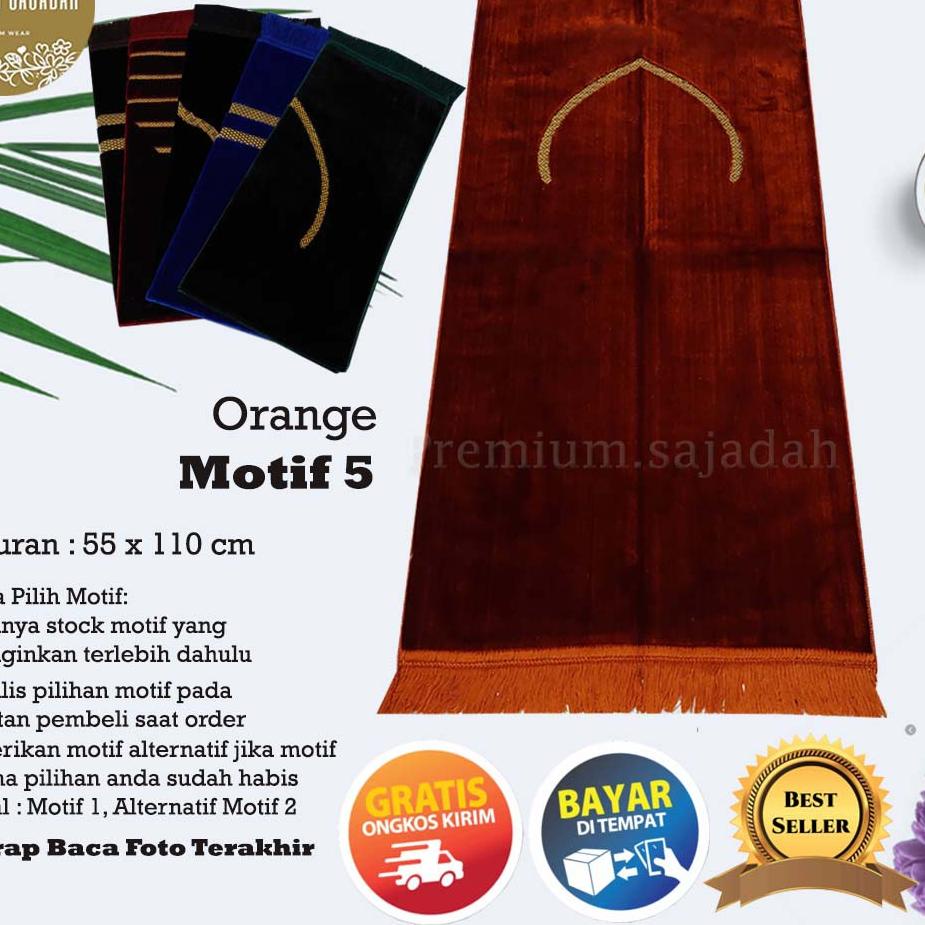 Sajadah Turkey Turkiye Motif Polos Minimalis Midi Premium Sajadah Turki Sejadah Travel Travelling