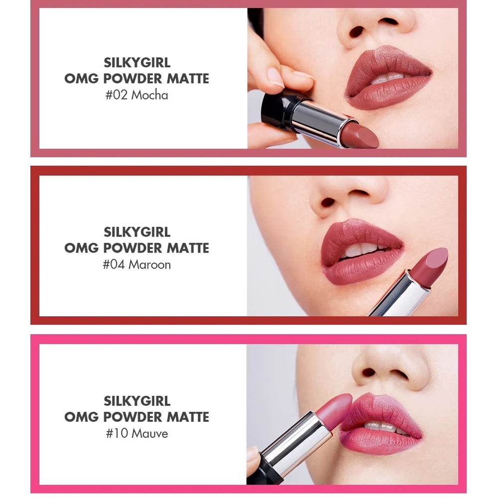 SILKYGIRL OMG Powder Matte Lipstik