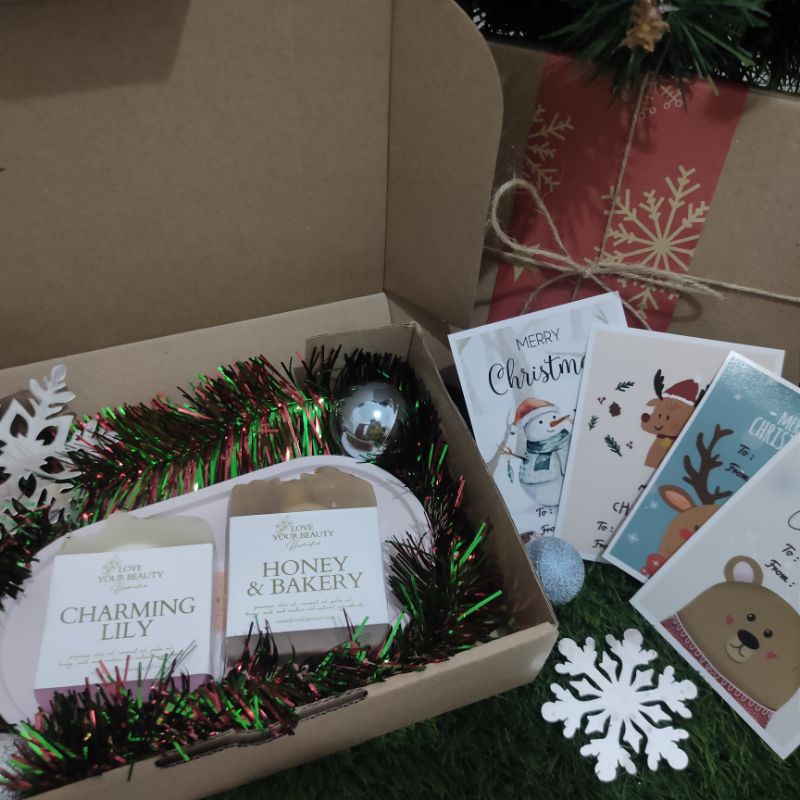 Hampers Christmas Natural Soap (hampers natal sabun)