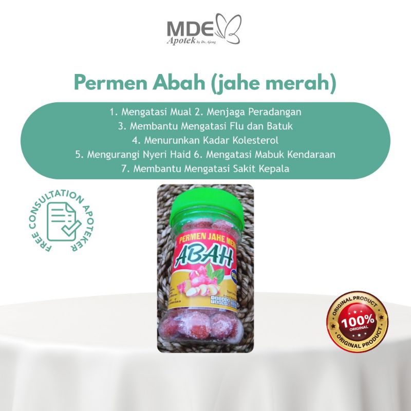 

permen jahe merah