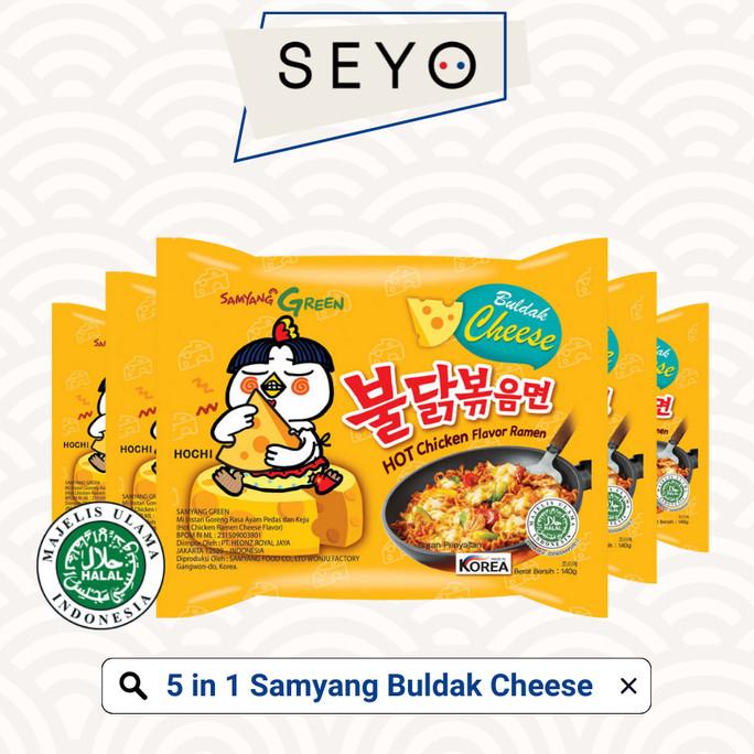

5 in 1 - Samyang Hot Chicken Ramen Cheese