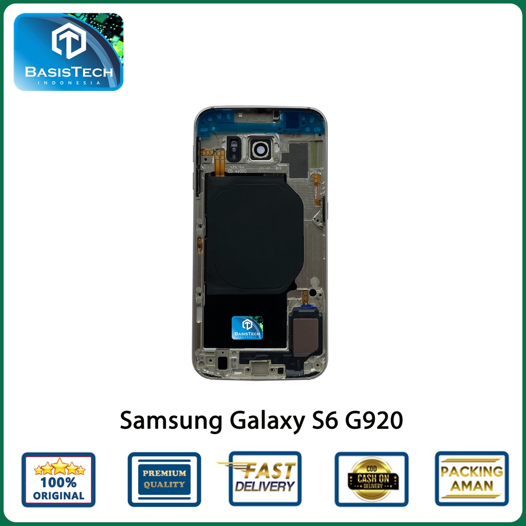 HOUSING CASING SAMSUNG S6 G920 - BASISTECH ORIGINAL QUALITY