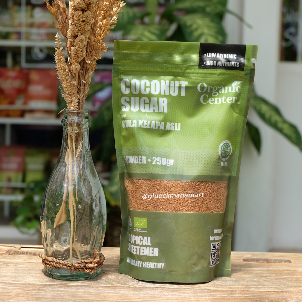 

Organic Center Coconut Sugar 250gr - Gula Kelapa