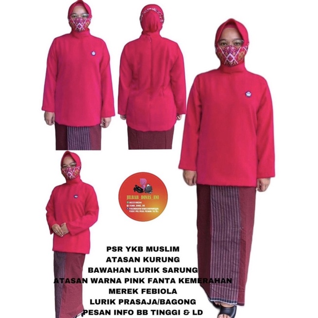 PSR YKB MUSLIM SUDAH JAHIT MODEL BAJU KURUNG