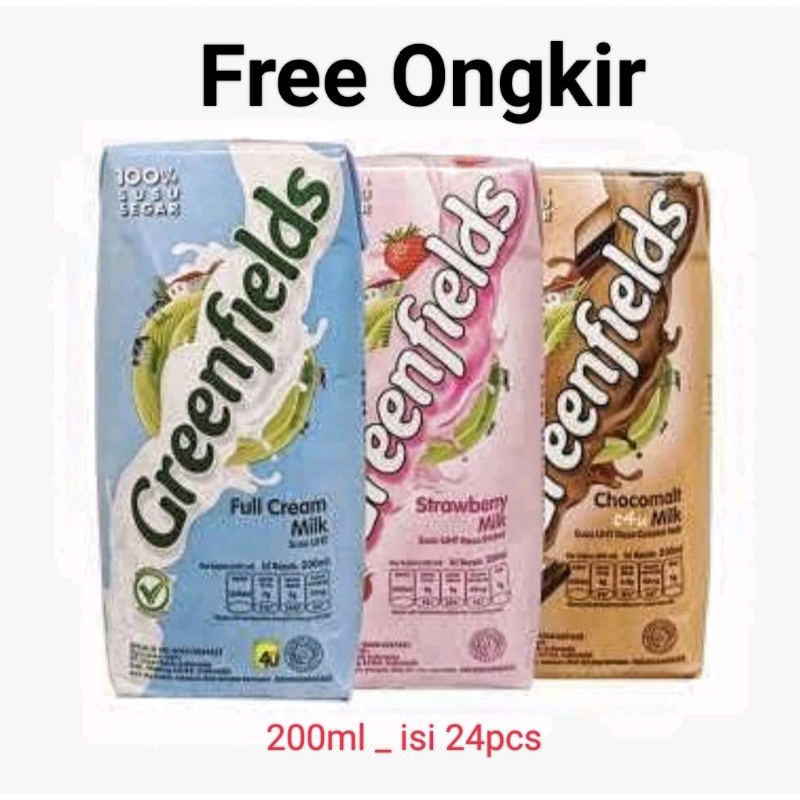 

Susu Greenfield 200ml Free Ongkir