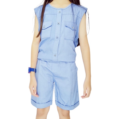 Tokomilkan - Setelan Pakaian Anak Perempuan JESSLYN Jumpsuit Umur 2 - 7 Tahun