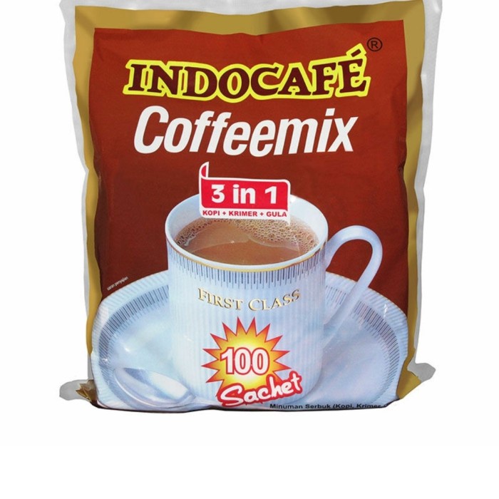 

[TERJANGKAU] indocafe coffeemix 100pcs - tanpa free gift