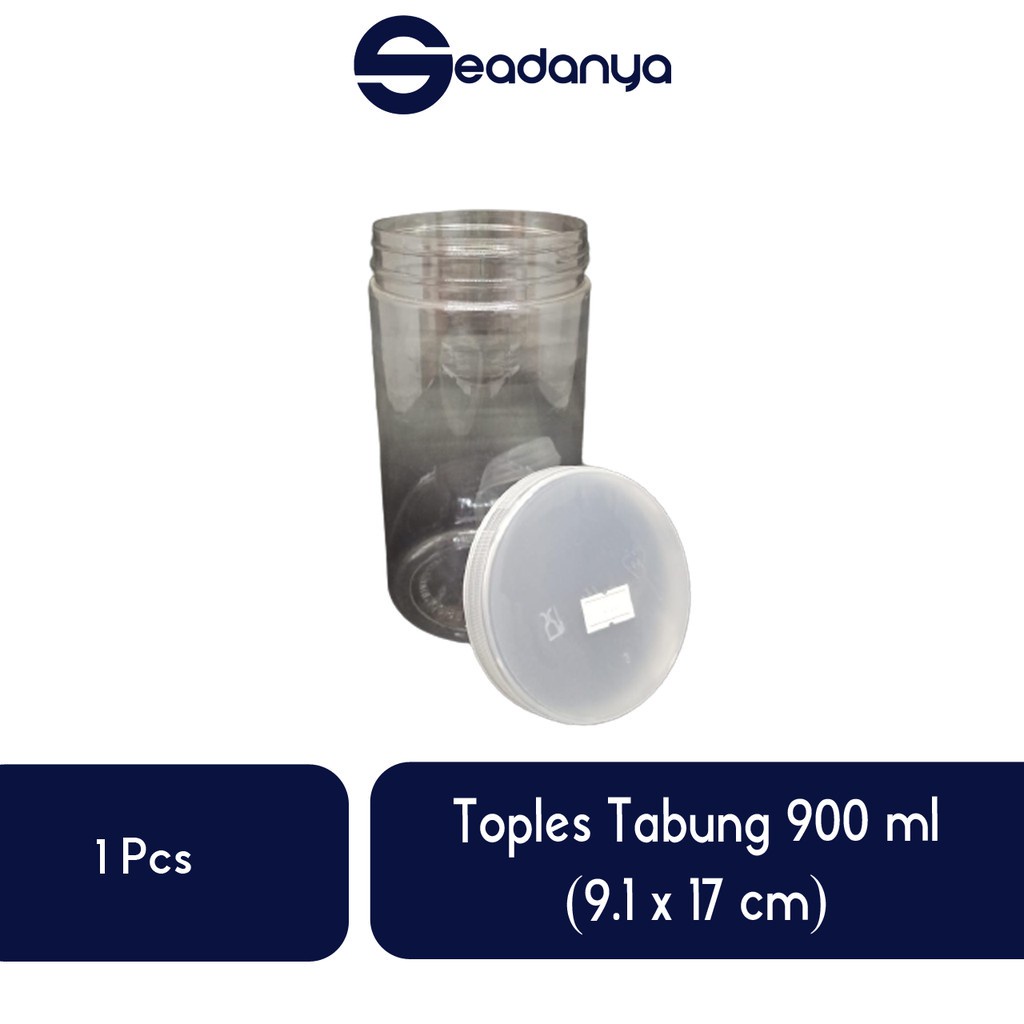 

Toples Tabung 900 ml (9.1 x 17 cm)-Toples Tabung/Toples Tabung Ukuran 900 ml (9.1 x 17 cm)/Toples Tabung Terlaris/Toples Tabung Termurah