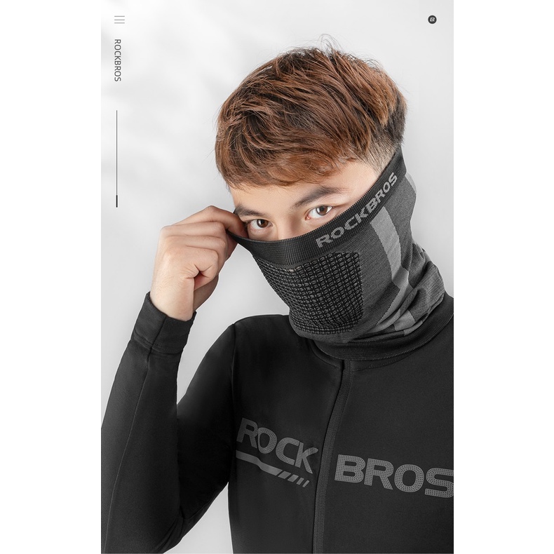 ROCKBROS Bike Mask Full Face Balaclava Breathable UV Protection Windproof Bicycle Scarf Hiking Outdoor Sports Cycling Equipment