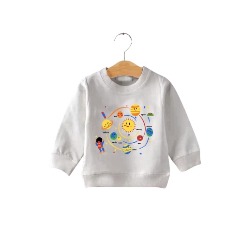 KALILA - PLANET Sweater Baju Anak Perempuan 1 - 6 Tahun / Bahan Fleece