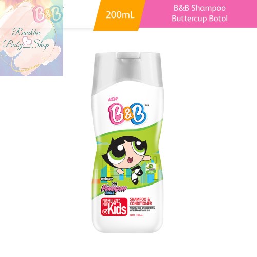 B&amp;B Shampoo Buttercup Botol 200ml