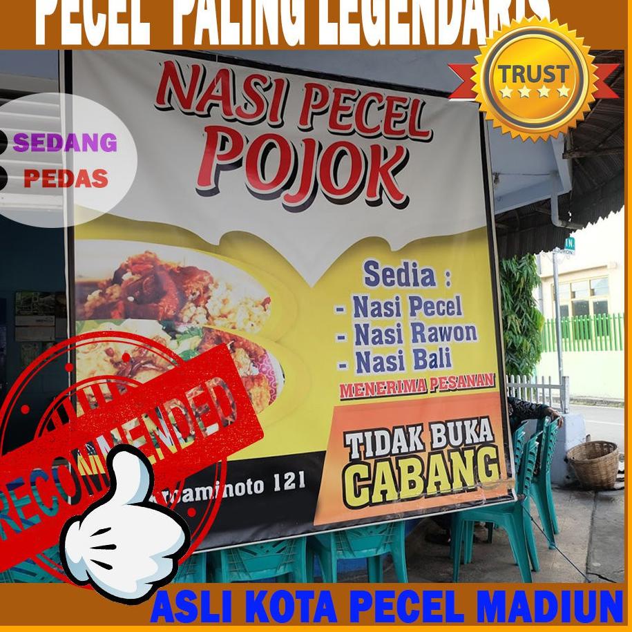 

☜ Sambel Pecel Asli Warung Nasi Pecel Pojok Madiun LEGENDARIS Bumbu Pecel Instan 250Gram Pecel Pedas ㊗