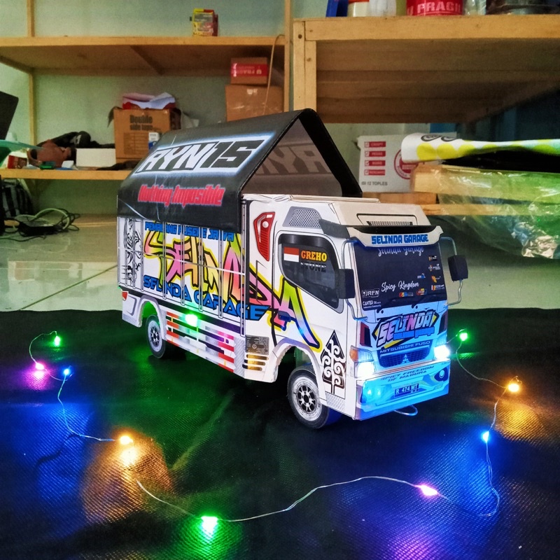 COD MAINAN ANAK MINIATUR TRUK OLENG MAINAN EDUKASI MURAH TERJANGKAU MINIATUR TRUK UKURAN 30CM HADIAH