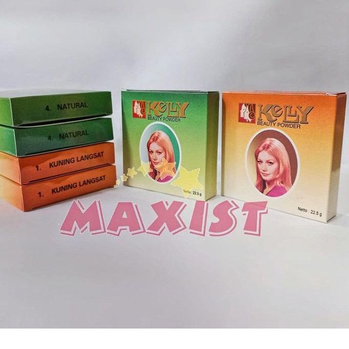 [PRODUK CVQ] Kelly Beauty Powder Bedak Padat Kelly Kuning Langsat / Natural Kelly Compact Powder RCP