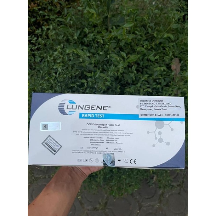 alat test antigen AKL Clungene Biru isi 25 test
