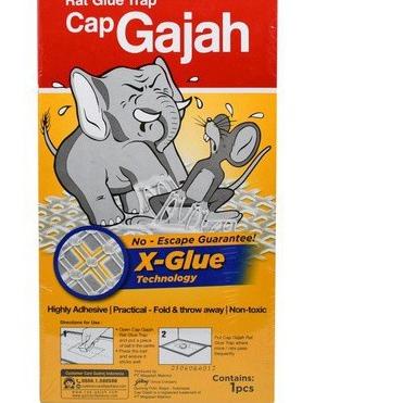 

₨ lem prangkap tikus lem trap cap gajah x-glue 60gr ƒ