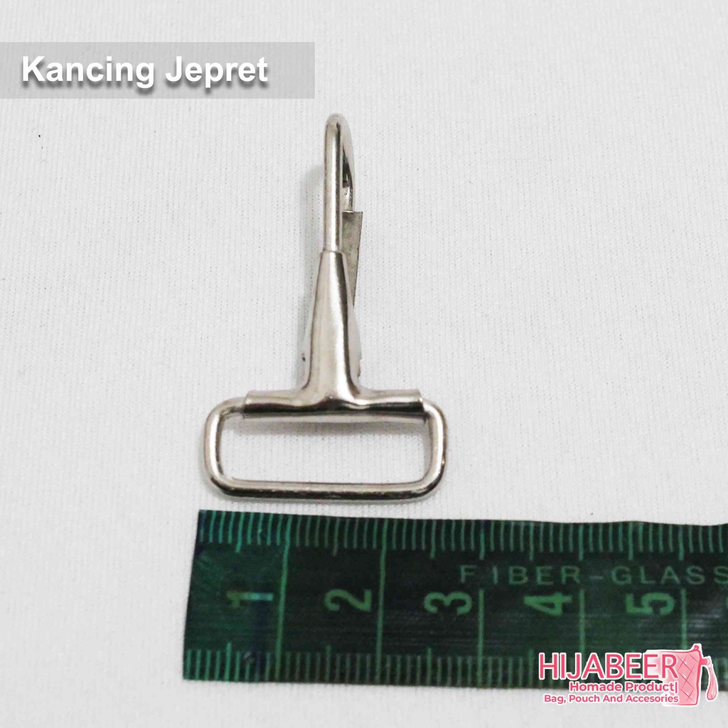 Pengait Kaitan Tas Nikel Cantolan 2,2 cm /10pcs