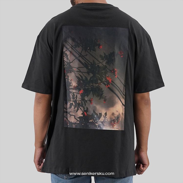 Essentials FOG Floral Black Tee SS19