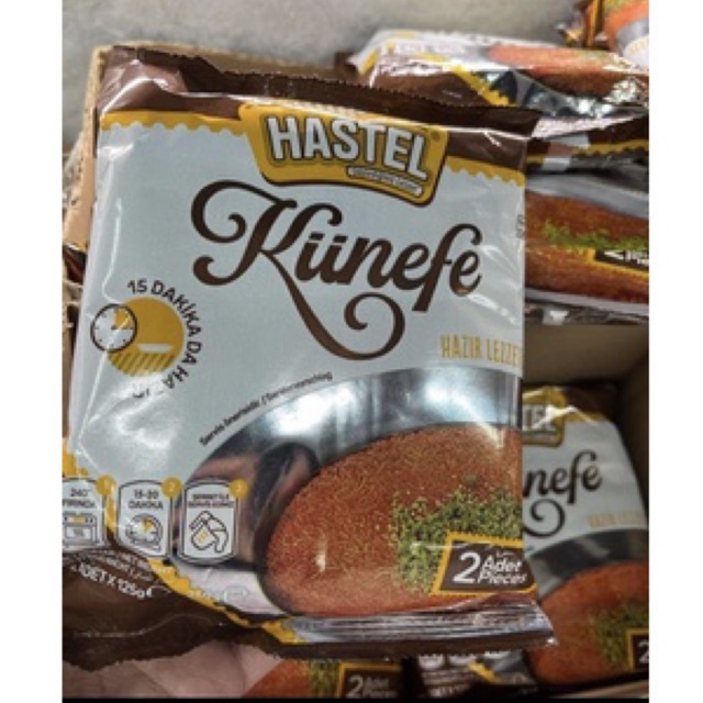 

KUNEFE ORIGINAL TURKI HASTEL 1 PACK ISI 2 PCS MURAH