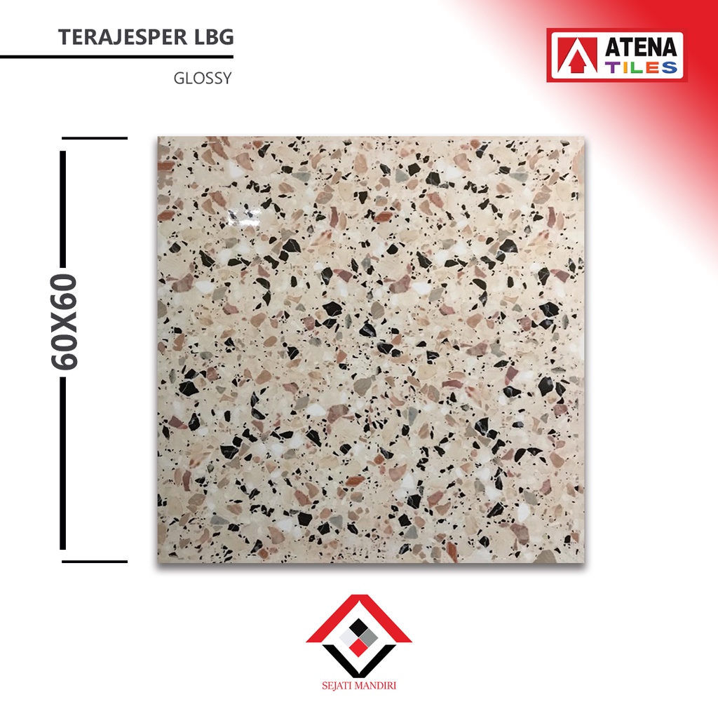 Keramik 60x60 - Motif Teras - Atena Terajesper LBG