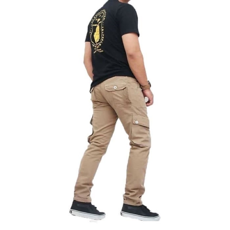 [COD] ORIGINAL Celana Cargo Panjang Pria Dewasa kimpol Size 27-33