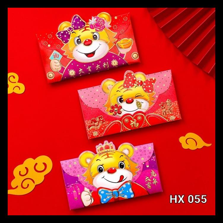 

ANGPAO MACAN 2022 AMPLOP PANJANG ANGPAU IMLEK MERAH AMPAU HARGA GROSIR BARU