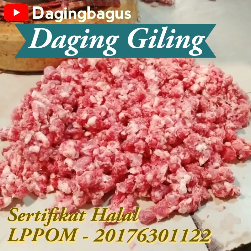 

Daging Giling fat 25%