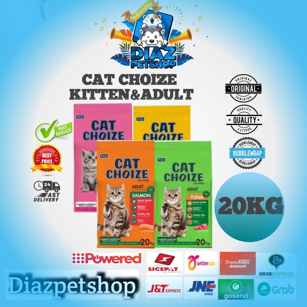 CAT CHOIZE KITTEN 20KG // MAKANAN KUCING CAT CHOIZE / KHUSUS EKSPEDISI