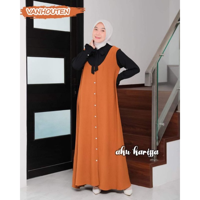 GAMIS ARISTA DRESS ORI AKU KARISSA OOTD WANITA TERBARU KEKINIAN