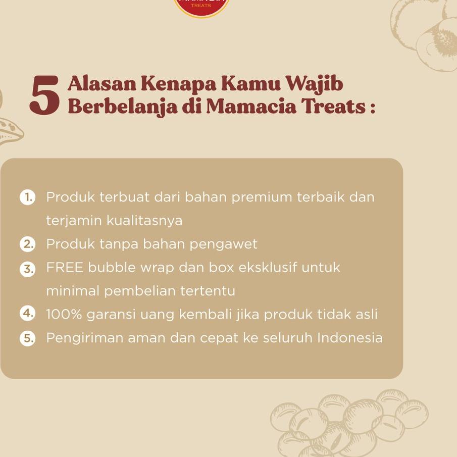 

ェ Mamacia Treats Jamur Putih Salju / Jamur Es / Bai Mu Er / Snow White Fungus 100 Gram - 500 Gram ➜