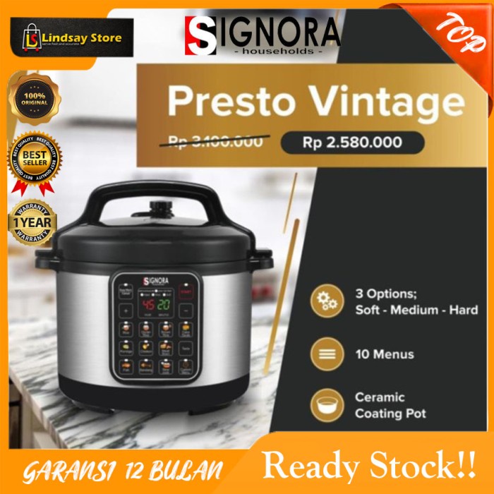 Presto Presto Vintage Signora + Bonus