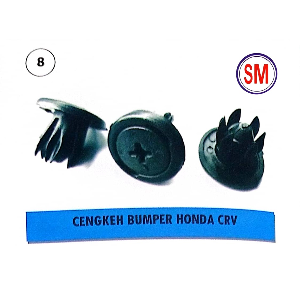 200pcs Kancing Bemper Honda Crv Kancing Bemper CRV Klip Bemper CRV