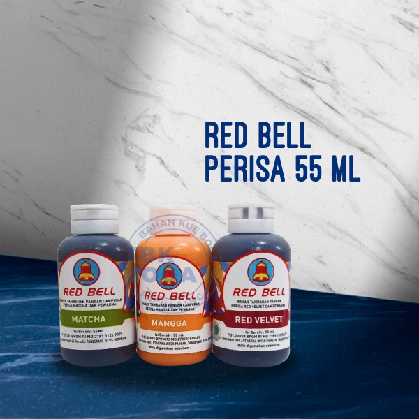 

Pasta Red Bell 55 ml ( Matcha, Mangga, Blueberry, Red Velvet, Taro, Vanila, Alpukat ) Ekstrak