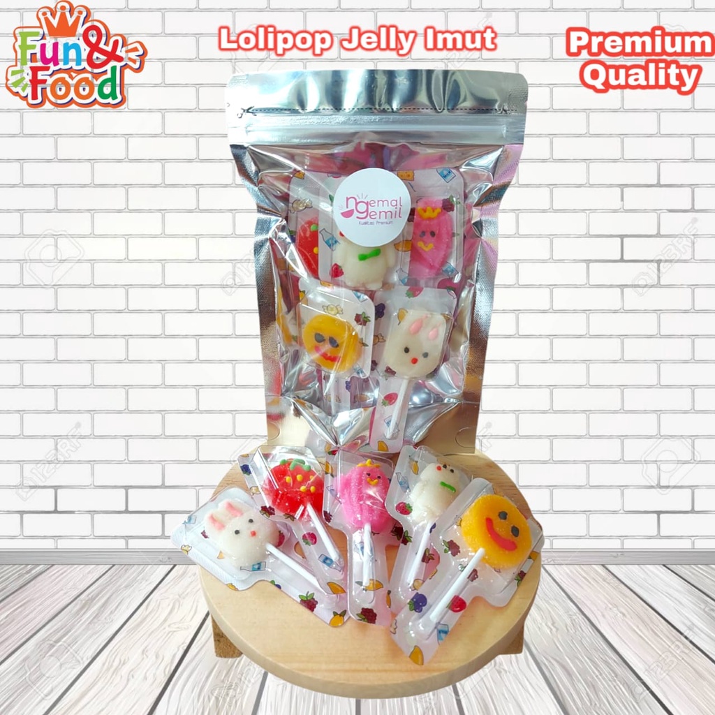 

Lolipop Jelly Imut Bertabur Gula Sugar Lolipop Kualitas Premium