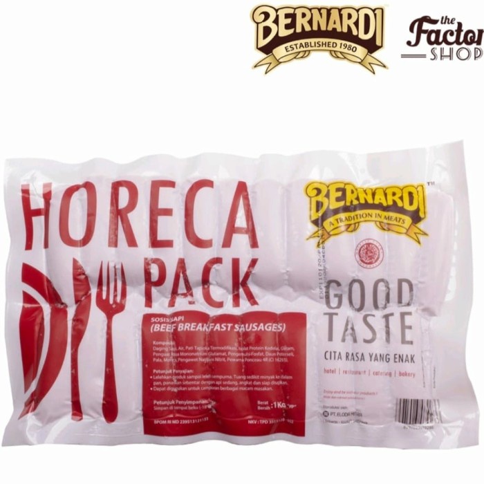 

Sosis Bernardi Horeca VP 1kg