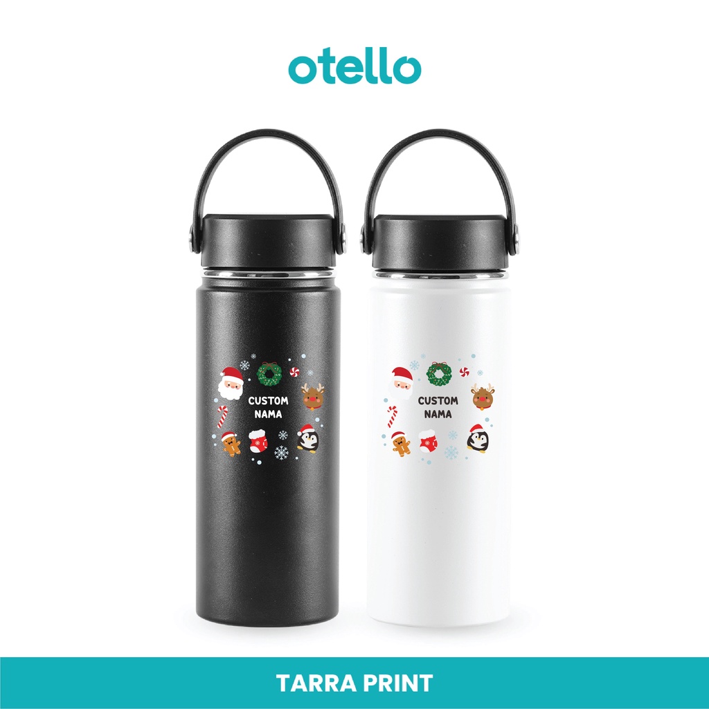 Hadiah Natal Botol Minum Custom Tumbler Natal Merry Christmas Hampers Gift Xmas Kado