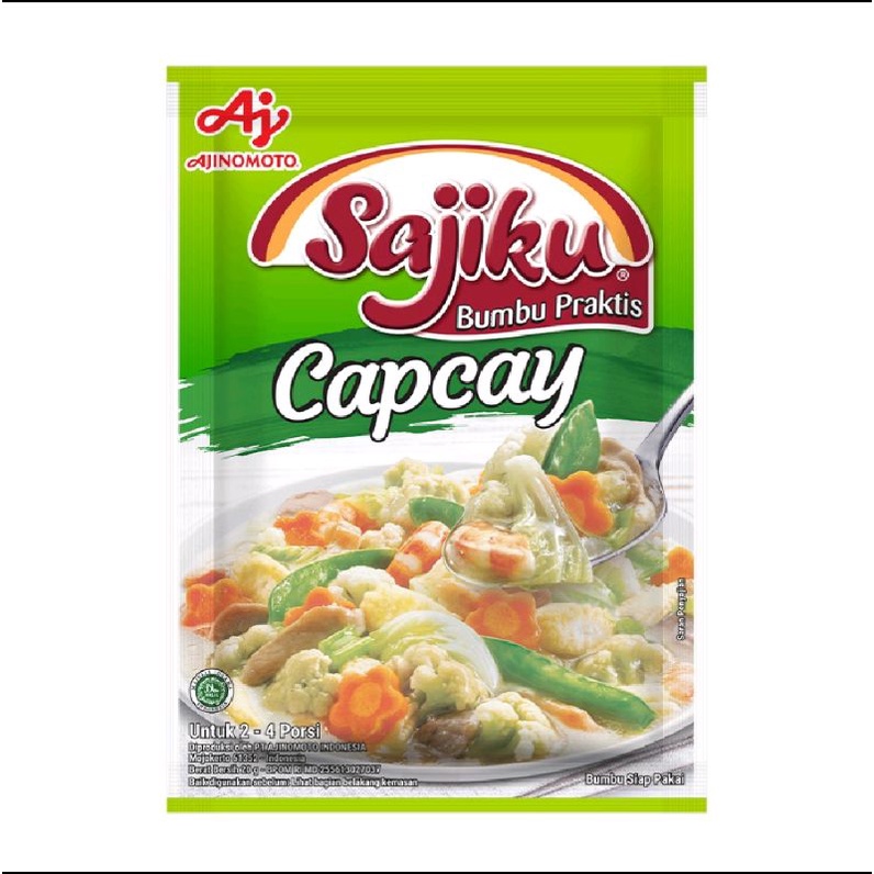 

SAJIKU CAPCAY 20g (5 pcs) BUMBU PRAKTIS SIAP PAKAI