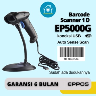 Scanner Barcode murah Auto Scan EPPOS 1D EP5000G