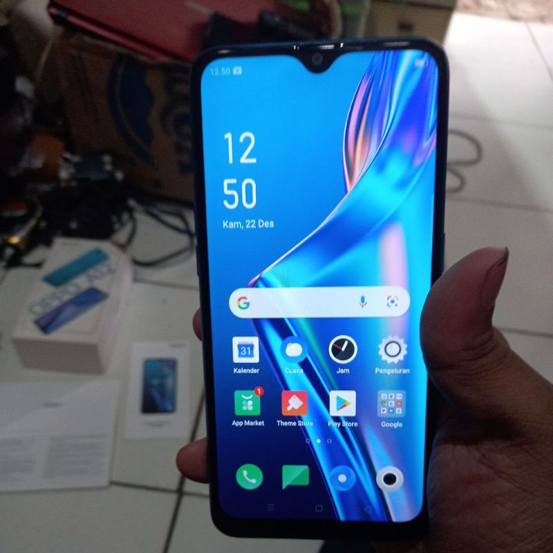 OPPO A12 RAM 3/32 GB SECOND FULL SET MULUS LCD ORI