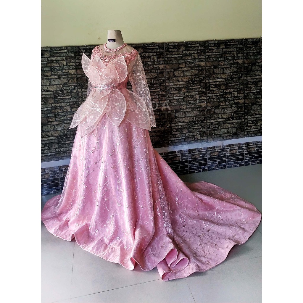 GAUN KEBAYA PENGANTIN JUMBO