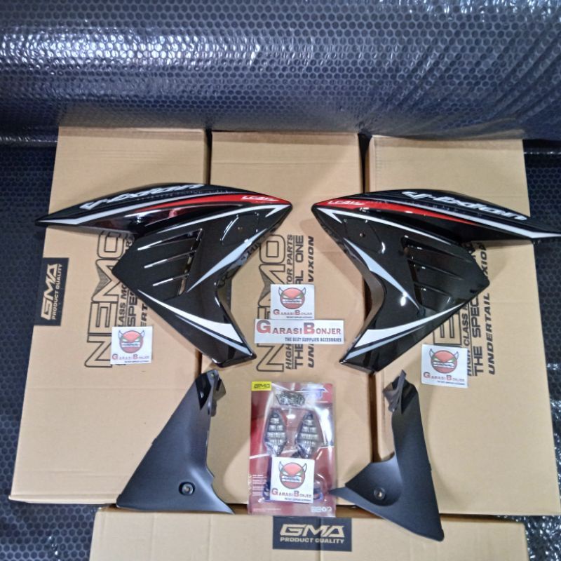 Sayap Mini New Vixion + Sein , Sayap Tangki New Vixion Nvl Nva