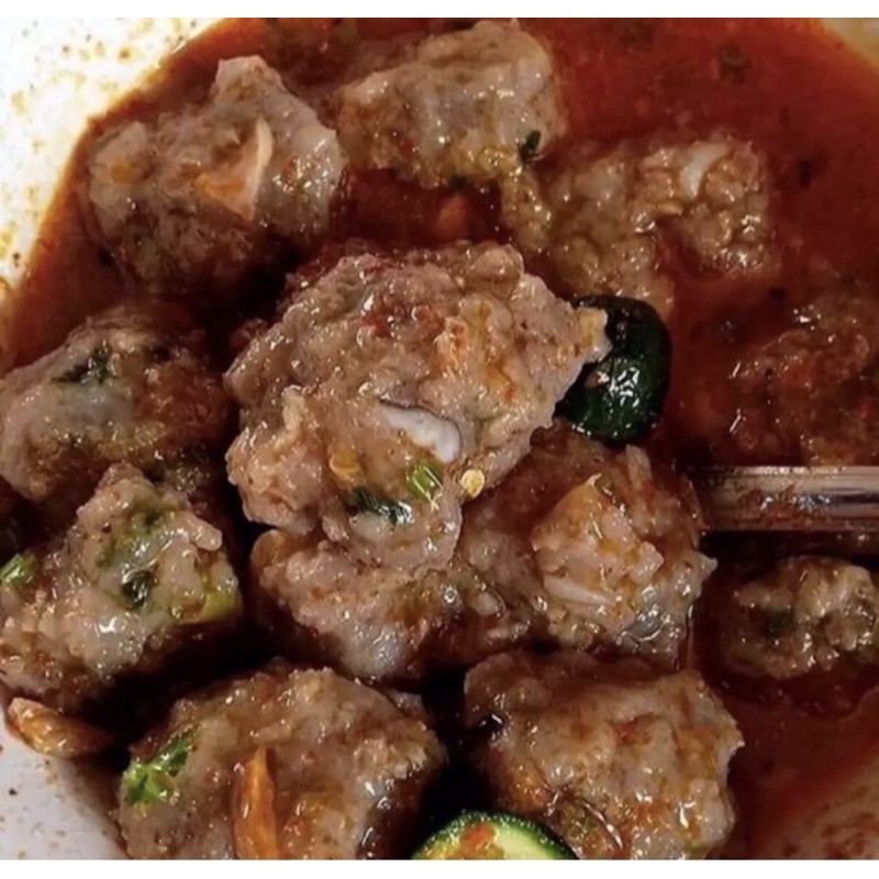 

baso aci sapi tulang rangu khas garut isi 8 butir sudah komplit full