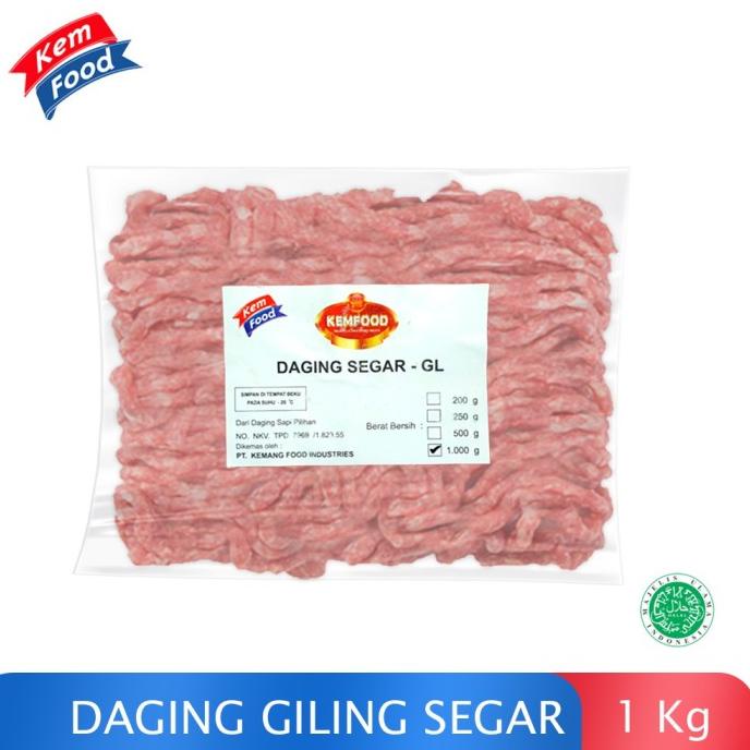 

Loy011- Kemfood Daging Sapi Giling 80 - 1Kg Lapakaminahh