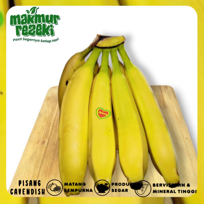 

PISANG CAVENDISH SUNPRIDE 500 GRAM SEGAR MURAH