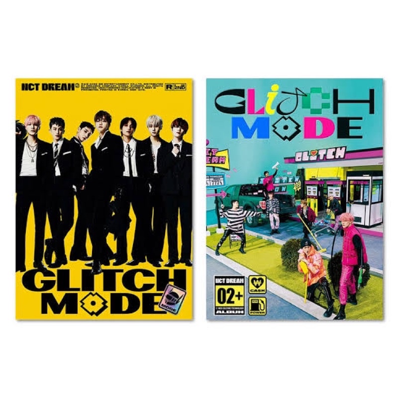 [ SEALED ] NCT DREAM - GLITCH MODE (SCRATCH & GLITCH VER.)