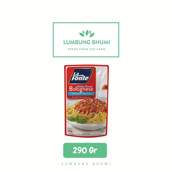 

Lumbung Bhumi - Saus La Fonte Bolognese Chicken 290 Gr ( Bahan Pokok )